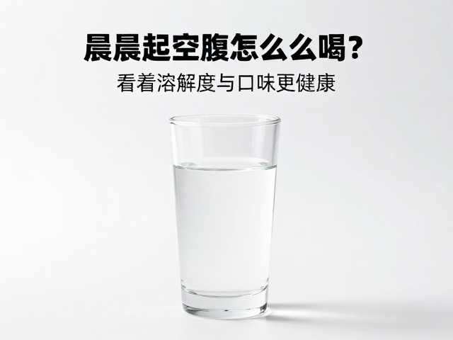晨起空腹怎么喝？严格按说明冲调，看溶解度与口味更健康