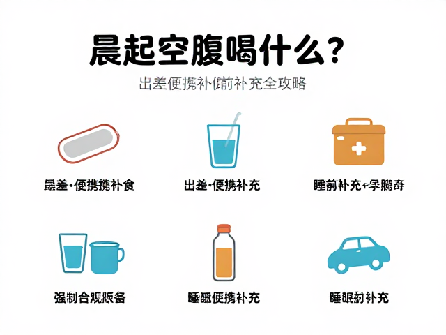 晨起空腹喝什么?出差便携补给与睡前补充全攻略