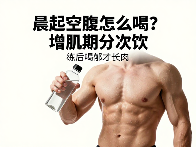 晨起空腹怎么喝?增肌期分次饮,练后喝够才长肉