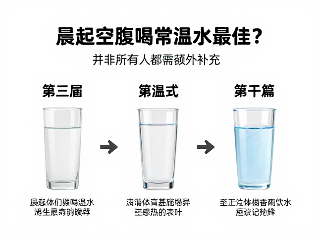 晨起空腹喝常温水最佳？并非所有人都需额外补充，揭秘适配场景