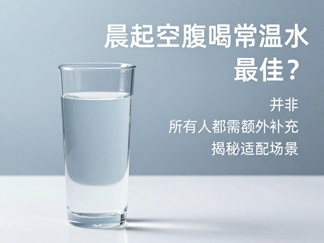 晨起空腹喝常温水最佳?并非所有人都需额外补充,揭秘适配场景