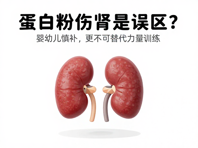 蛋白粉伤肾是误区？婴幼儿慎补，更不可替代力量训练