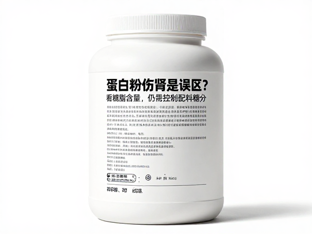 蛋白粉伤肾是误区?看糖脂含量,仍需控制配料糖分