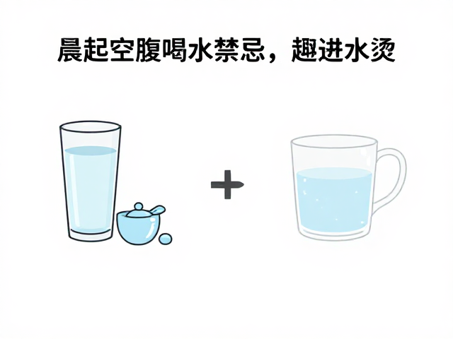 晨起空腹喝水禁忌,避开水烫,分清场景与餐后选择