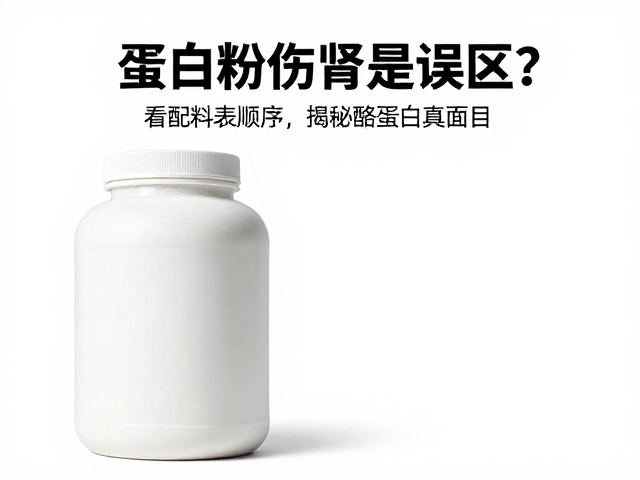 蛋白粉伤肾是误区？看配料表顺序，揭秘酪蛋白真面目