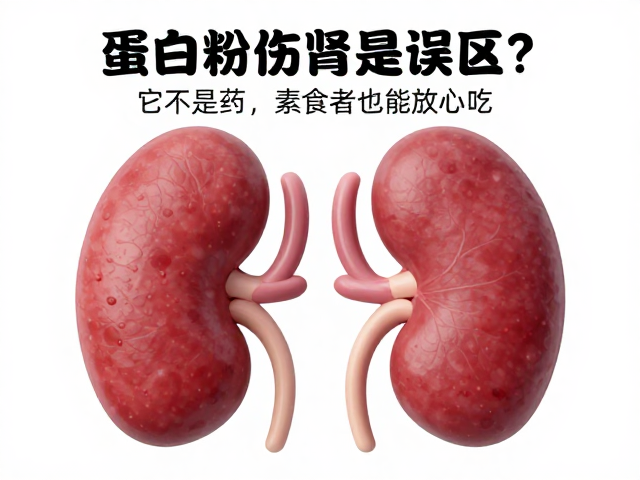 蛋白粉伤肾是误区？它不是药，素食者也能放心吃