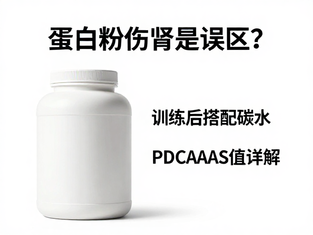 蛋白粉伤肾是误区?训练后搭配碳水,PDCAAS值详解