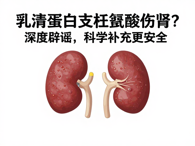 乳清蛋白和支链氨基酸伤肾？深度辟谣，科学补充更安全