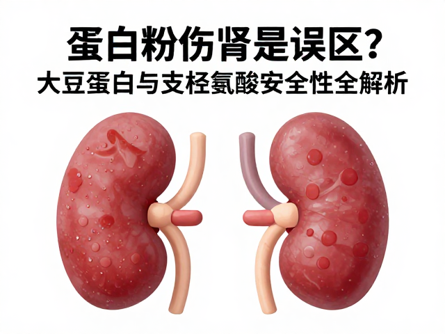蛋白粉伤肾是误区？大豆蛋白与支链氨基酸安全性全解析