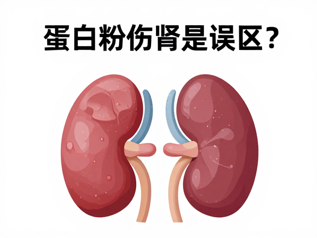 蛋白粉伤肾是误区？结合饮食与BCAA科学补充，告别肾脏焦虑