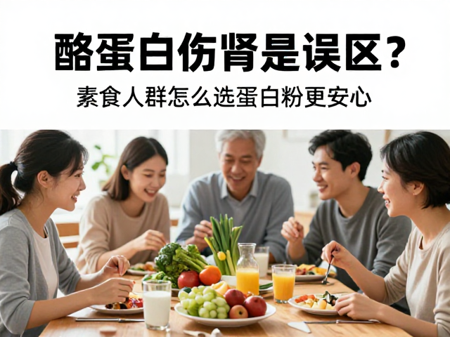 酪蛋白伤肾是误区?素食人群怎么选蛋白粉更安心