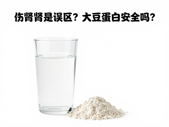 蛋白粉伤肾是误区？大豆蛋白安全吗？先加水后加粉更科学