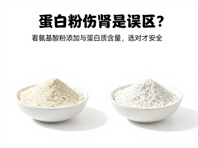 蛋白粉伤肾是误区?看氨基酸粉添加与蛋白质含量,选对才安全