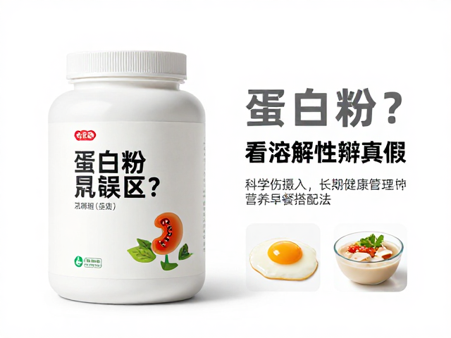 蛋白粉伤肾是误区?看溶解性辨真假,附营养早餐搭配法
