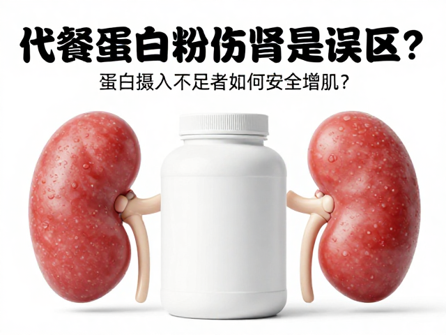 代餐蛋白粉伤肾是误区？蛋白摄入不足者如何安全增肌？
