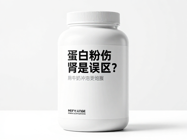 蛋白粉伤肾是误区?用牛奶冲泡更饱腹,科学吃法指南