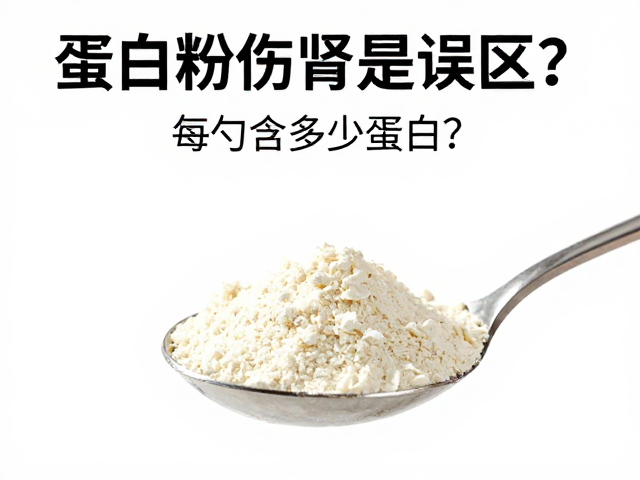 蛋白粉伤肾是误区？每勺含多少蛋白？早餐这样吃更高效