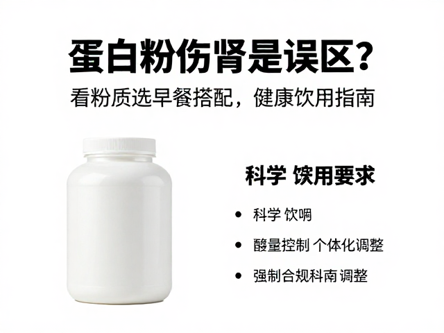 蛋白粉伤肾是误区?看粉质选早餐搭配,健康饮用指南