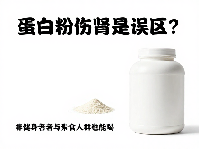 蛋白粉伤肾是误区?非健身者与素食人群也能喝