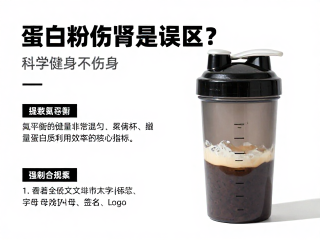 蛋白粉伤肾是误区?结合氮平衡与摇摇杯混匀,科学健身不伤身