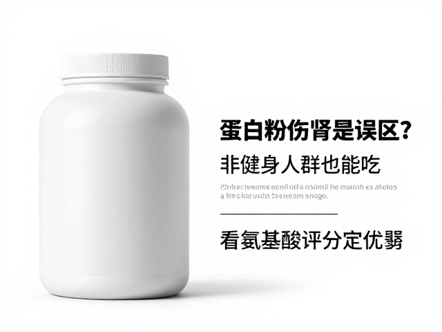 蛋白粉伤肾是误区？非健身人群也能吃，看氨基酸评分定优劣