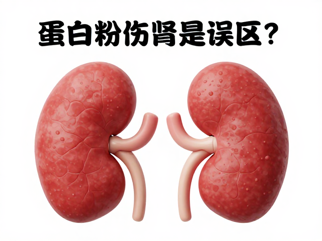 蛋白粉伤肾是误区?超量难增肌,特殊疾病患者需谨慎