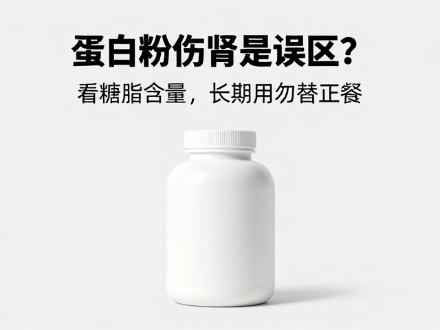 蛋白粉伤肾是误区？看糖脂含量，长期用勿替正餐