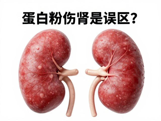 蛋白粉伤肾是误区？特殊疾病患者注意，总热量和训练计划更重要