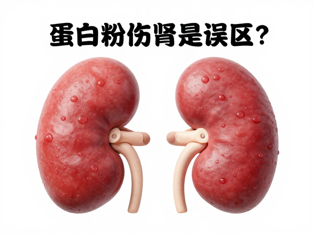 蛋白粉伤肾是误区?减脂看总热量缺口,关注糖脂含量更关键