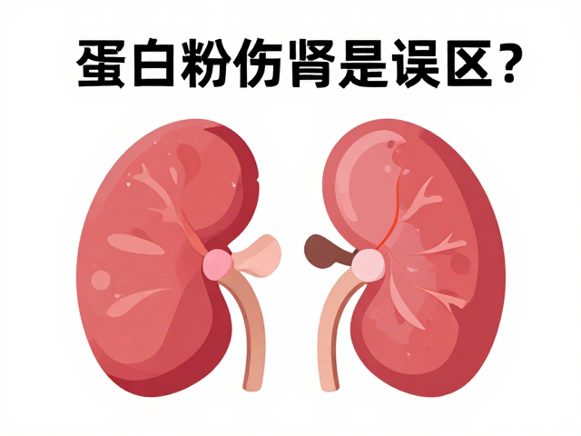 蛋白粉伤肾是误区？先加水后加粉，练后配碳水，科学健身不踩坑