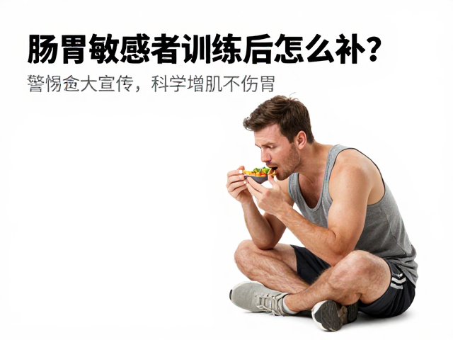 肠胃敏感者训练后怎么补?警惕夸大宣传,科学增肌不伤胃