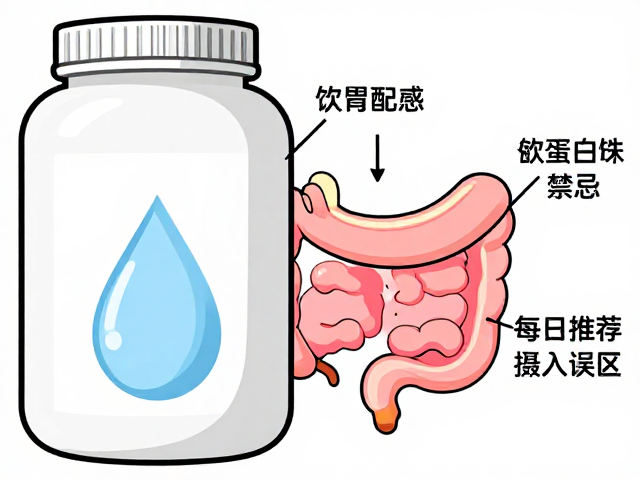 肠胃敏感者蛋白粉饮用禁忌,缺水与每日推荐摄入误区