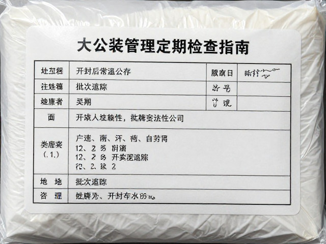 开封后常温怎么存?大包装长期管理与定期检查指南