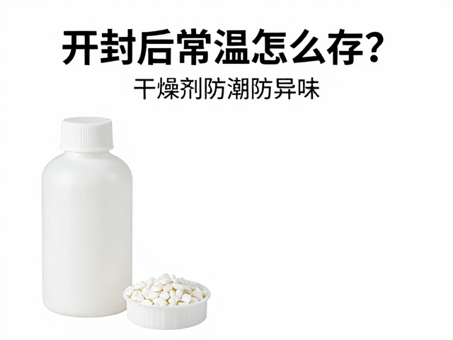 开封后常温怎么存？干燥剂防潮防异味，残液保存全攻略