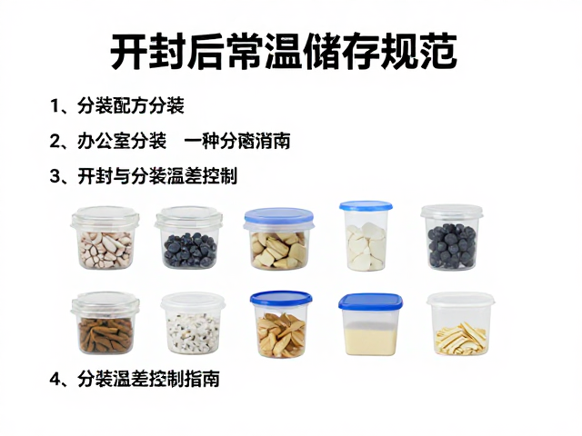 开封后常温储存规范,办公室分装与温差控制指南