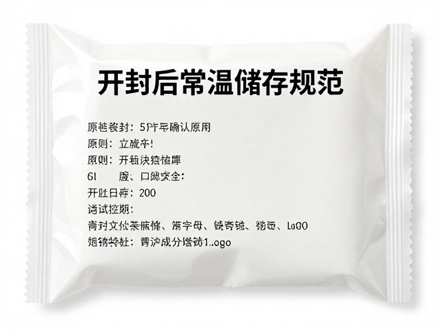 开封后常温储存规范，原包装密封与营养成分表确认指南