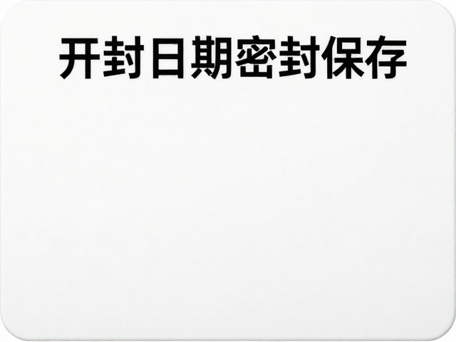 开封后怎么存？看生产日期密封保存，常温防潮更保鲜