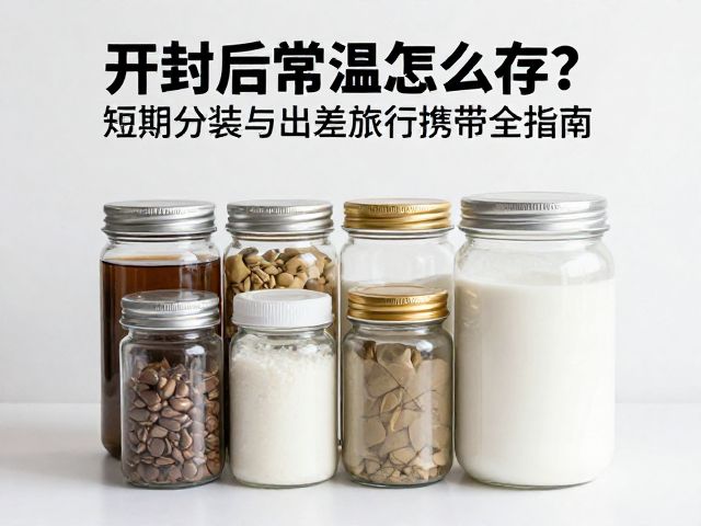 开封后常温怎么存？短期分装与出差旅行携带全指南