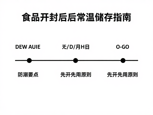 食品开封后常温储存指南,防潮要点与先开先用原则