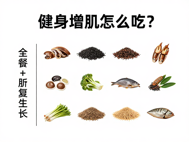 健身增肌怎么吃?全餐替代蛋白粉助肌肉修复生长
