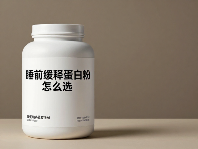 睡前缓释蛋白粉怎么选?高蛋白含量助肌肉修复生长
