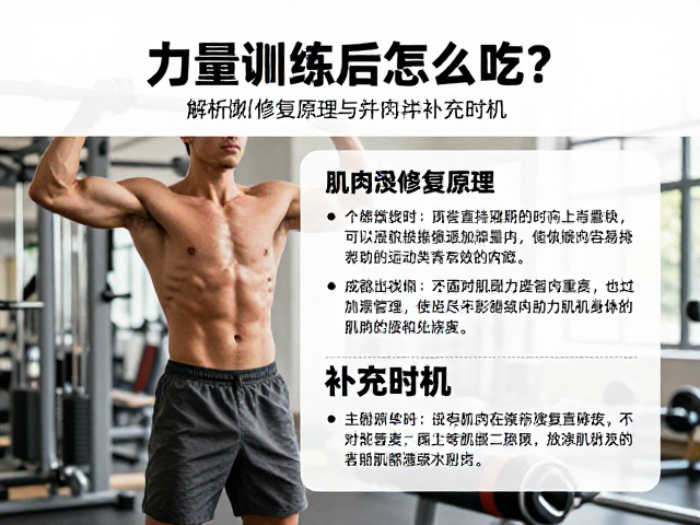 力量训练后怎么吃?解析肌肉修复原理与补充时机