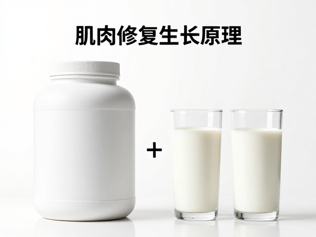 蛋白粉搭配牛奶或酸奶吸收率更高？揭秘肌肉修复生长原理