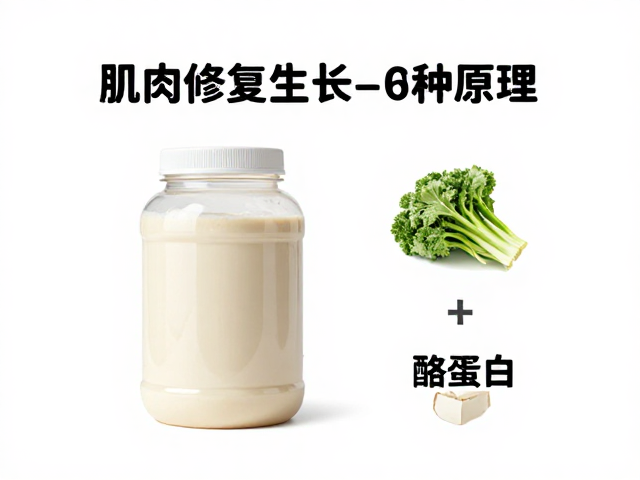 肌肉修复生长原理,正餐补足总蛋白与酪蛋白的科学搭配