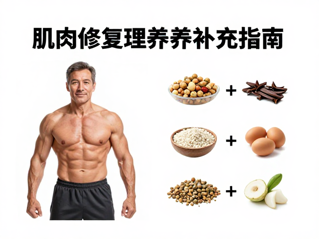 中老年增肌减脂加餐，肌肉修复原理与营养补充指南