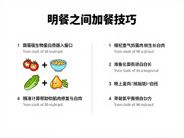 两餐之间加餐技巧，利用氮平衡原理加速肌肉修复与生长