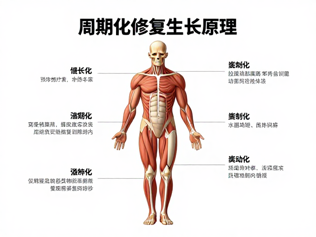 肌肉修复生长原理,配合周期化训练,高效辅助恢复体能
