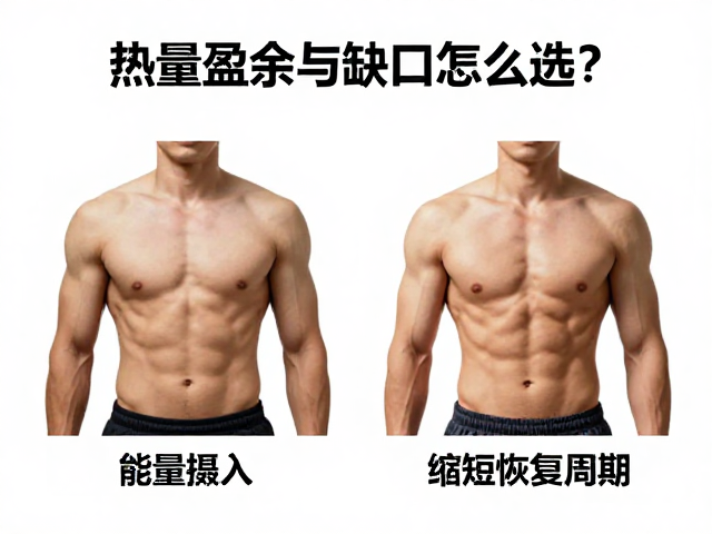 热量盈余与缺口怎么选？解析肌肉修复原理，缩短恢复周期