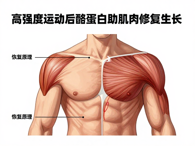高强度运动后酪蛋白助肌肉修复生长，揭秘恢复原理与高效补充策略