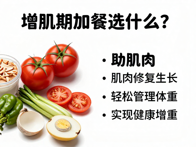 增肌期加餐选什么?助肌肉修复生长,轻松管理体重实现健康增重
